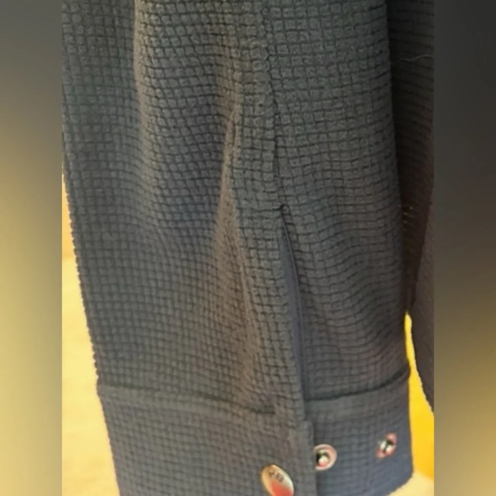 Howler Brothers Dark Blue Thermal Snap Shirt Jacket - Picture 6 of 10